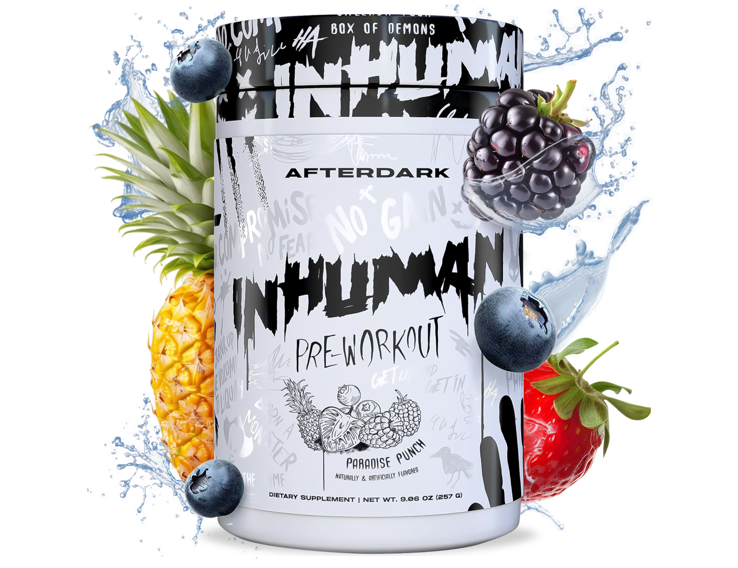 Inhuman Workout INHUMAN – AfterDark Supplements
