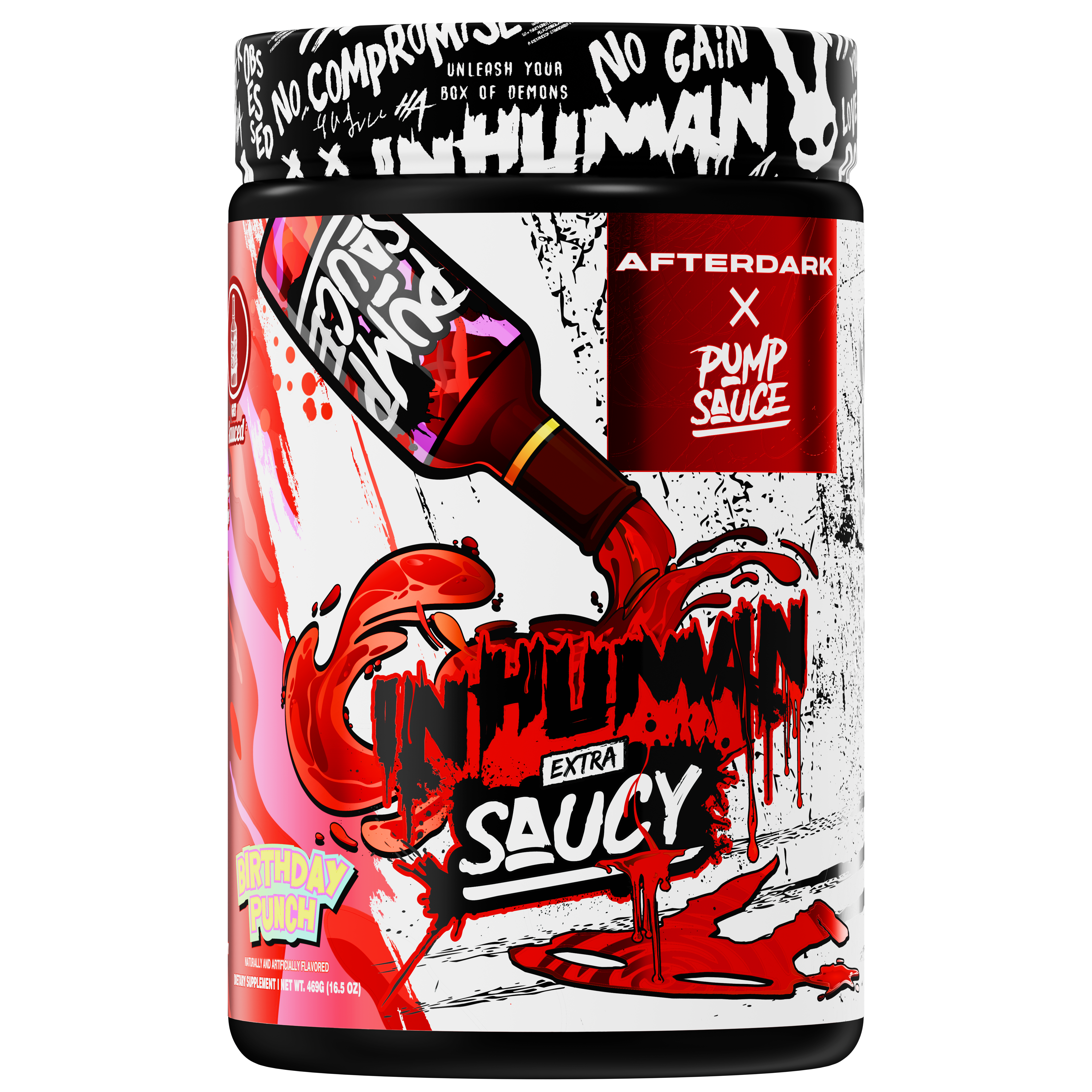 InHuman "Extra Saucy"- Birthday Punch