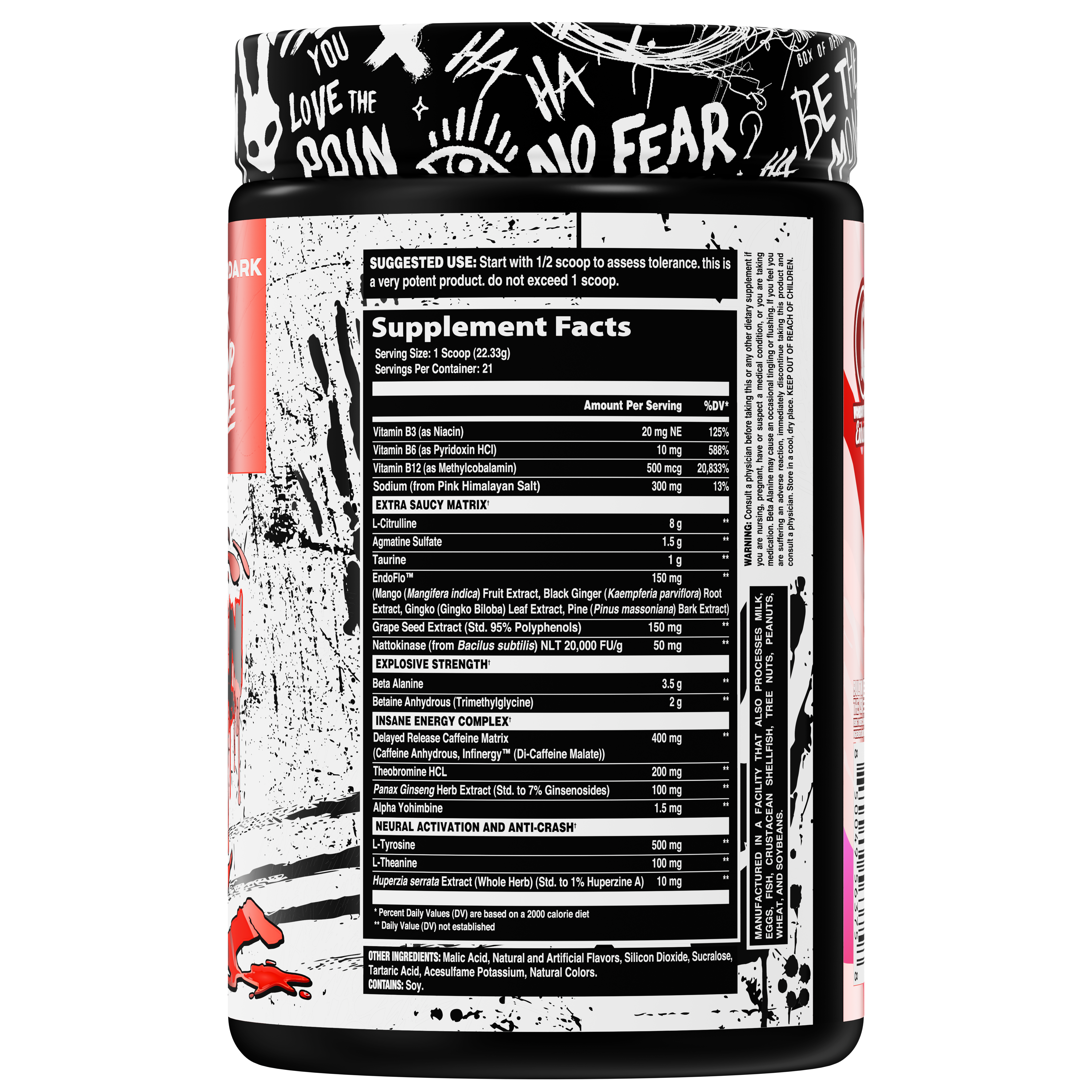 InHuman "Extra Saucy"- Birthday Punch