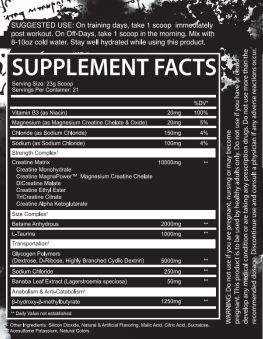 CREATION (CREATINE + HMB)