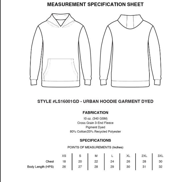 AfterDark Urban Hoodie (University Logo)